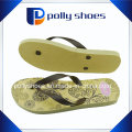 Sandales flip flop mode jaune clair femmes occasionnels
